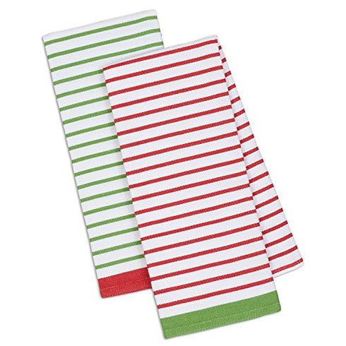 Cotton French Jacquard Dish Towels, 20x28 Set of 3, Decorative Tea Towels for Everyday Kitchen Cooking and Baking